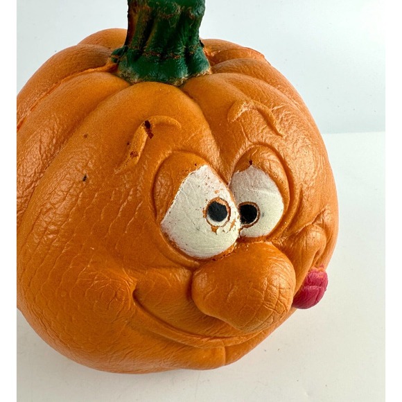 Vtg Dan-Dee Anthropomorphic Jack OโLantern Pumpkin Soft Foam Todd Masters Style - Picture 4 of 10